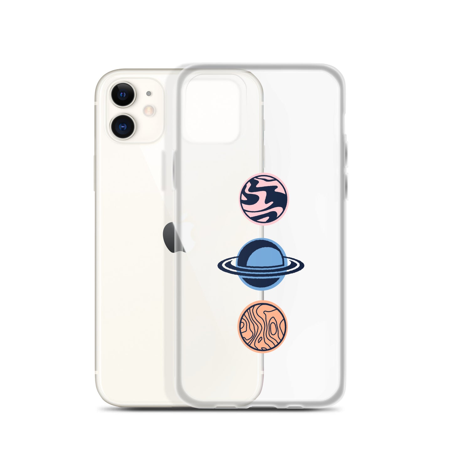 Planets Clear Case for iPhone®