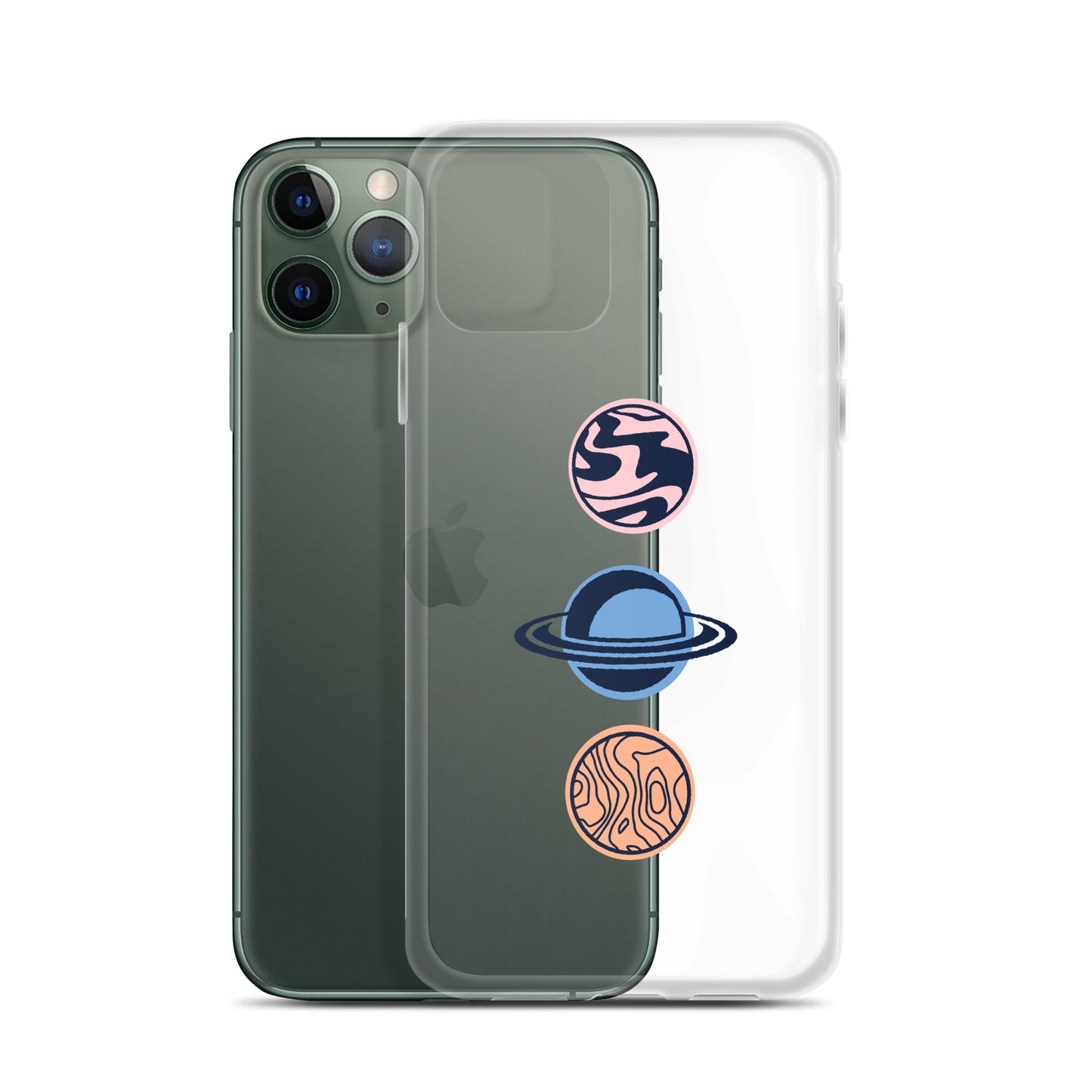 Planets Clear Case for iPhone®I