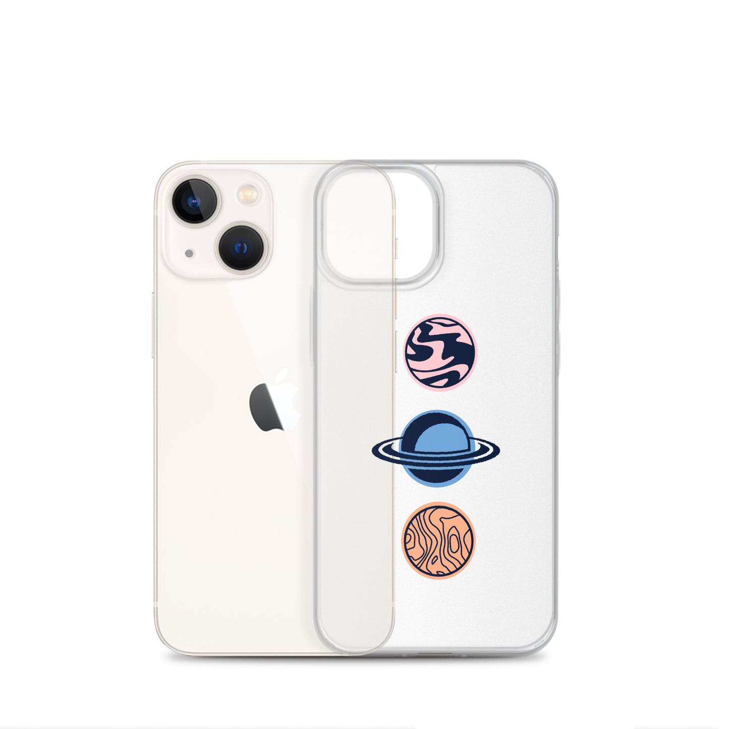 Planets Clear Case for iPhone®